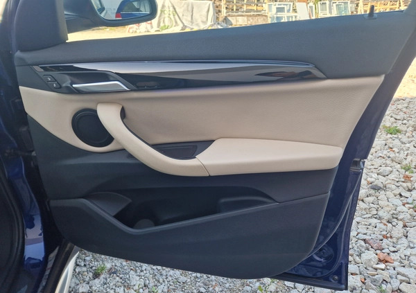 BMW X1 cena 124107 przebieg: 77123, rok produkcji 2020 z Jedlicze małe 277